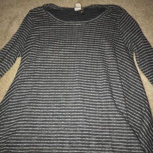 striped long sleeve shirt